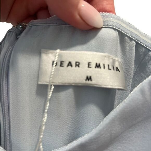 Hello Molly Dear Emilia Blushing Cinderella Maxi Dress Blue NWT Size Medium - Picture 11 of 11